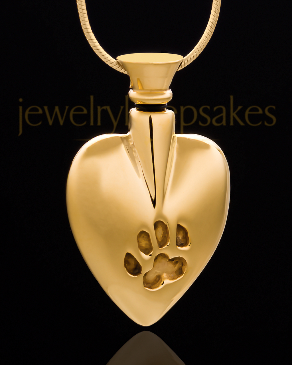 gold plated buddy heart pet remembrance 