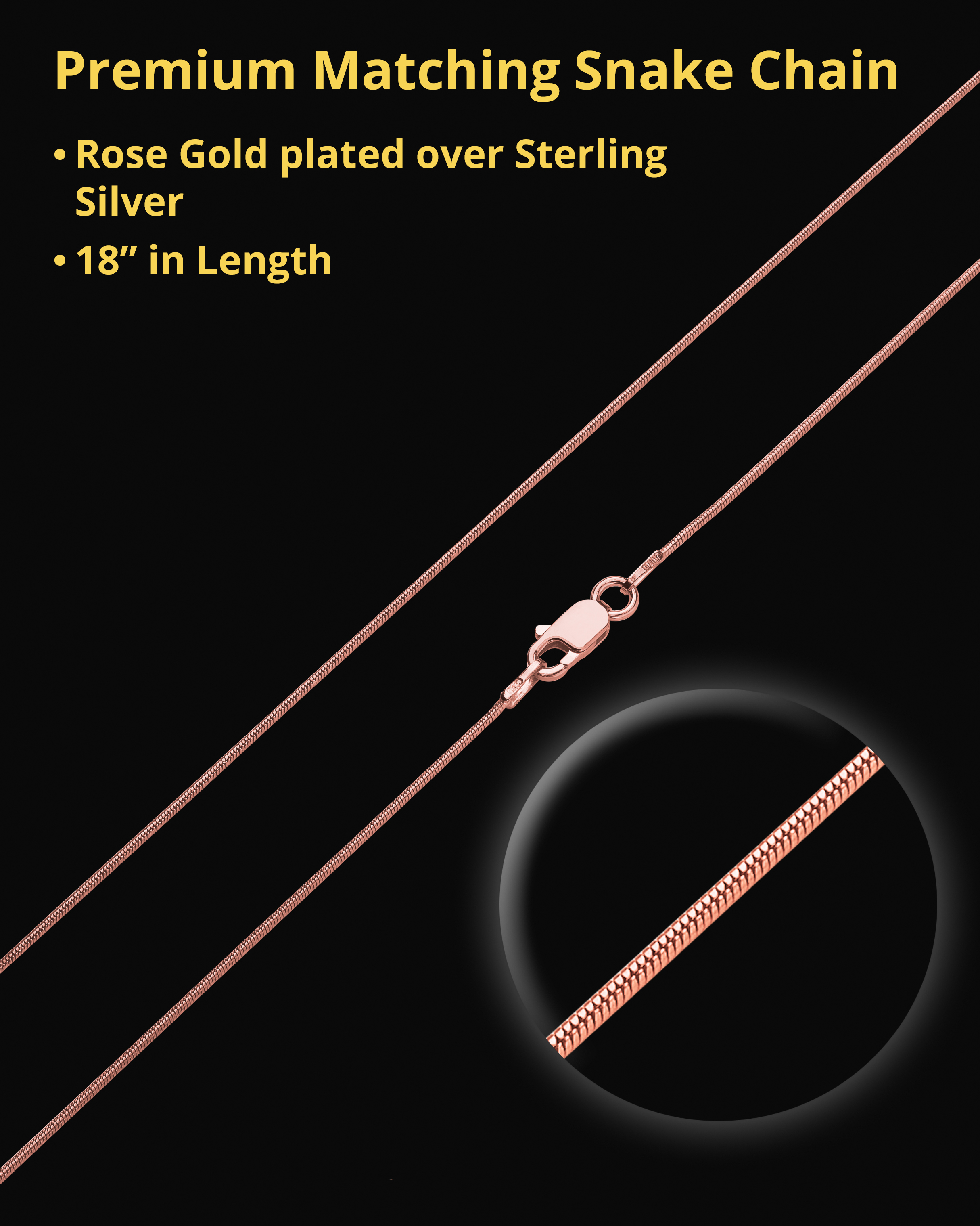 Necklace Sterling 14 Karat Gold Cremation Jewelry 14K Rose Gold