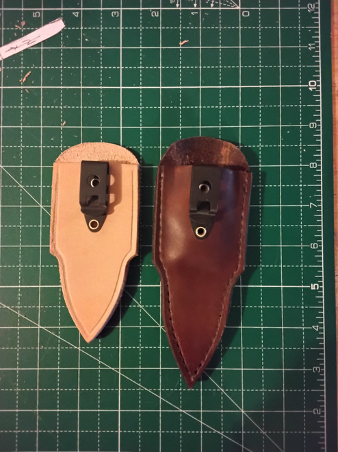 Custom leather sheath