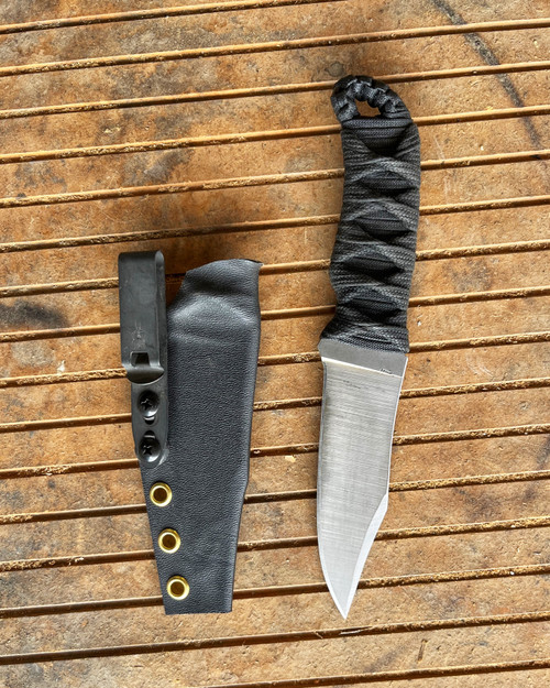 Black on black wrap woodsman