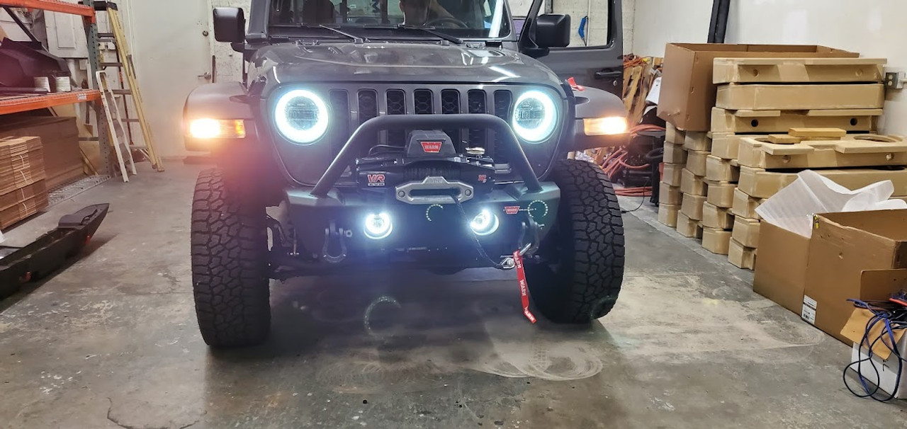 JEEP WRANGLER / GLADIATOR LED FOG LIGHTS