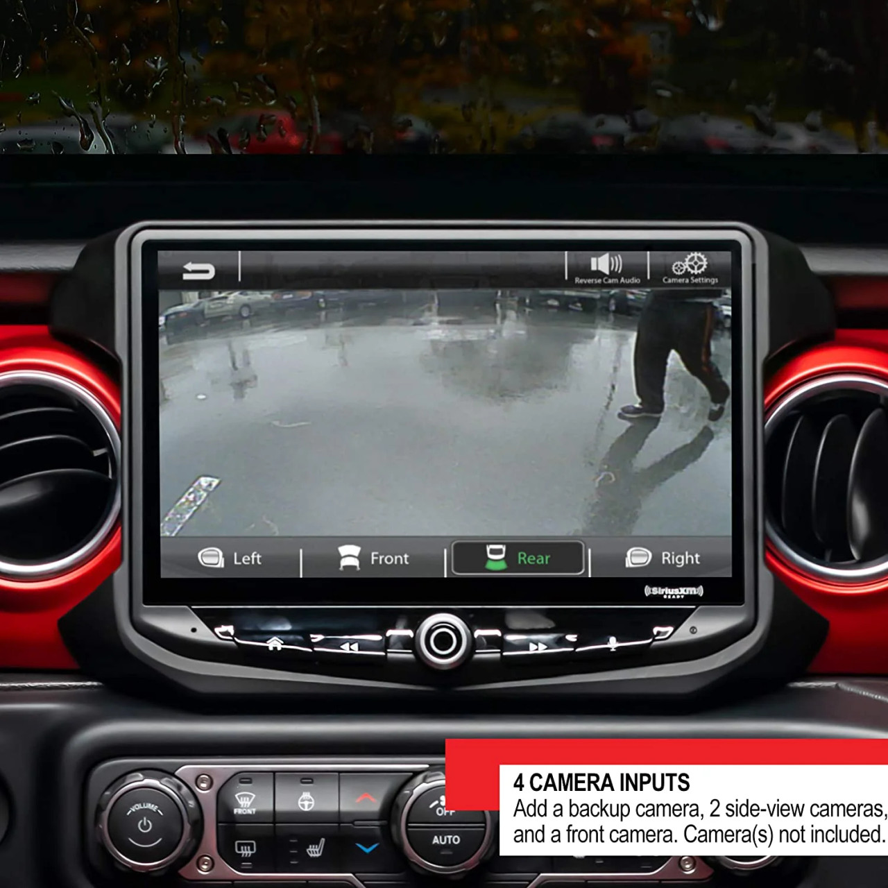 JEEP WRANGLER JL AND GLADIATOR JT (2018-2022) STINGER  HEIGH10 10" TOUCHSCREEN RADIO PLUG-AND-PLAY REPLACEMENT KIT | DISPLAYS VEHICLE INFORMATION AND OFF-ROAD MODE