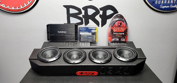 Jeep Gladiator 48 Complete Bass Combo (Subwoofer Box, 4 Subwoofers