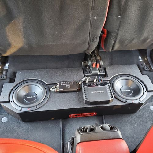 Jeep Gladiator Combo 2 (Subwoofer Box, Subwoofers, And Amplifier)