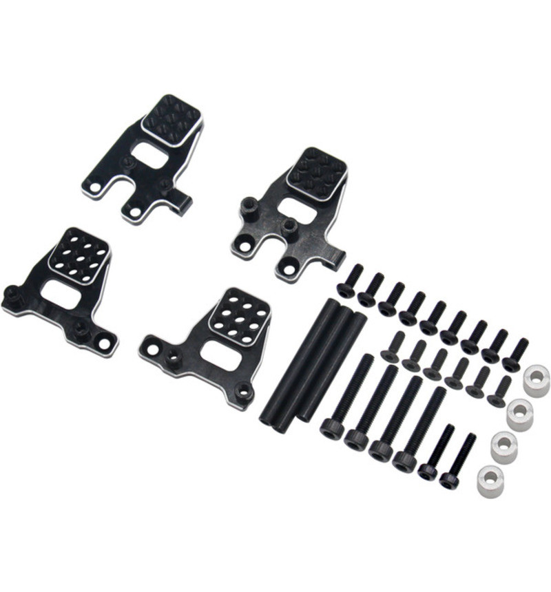 Supporto Motore Regolabile In Alluminio Hot Racing Per Traxxas 4Tec 2.0 – TRF18A01 - Foto 3