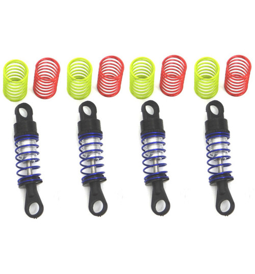 Hot Racing Aluminum Oil Damper Shocks Set (4) - Kyosho Mini-Z Buggy KMB38TD01