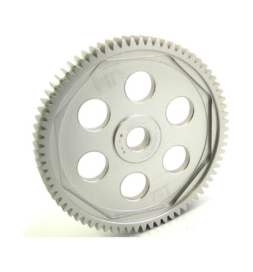 Hot Racing 73t 48p Hard Anodized Aluminum Spur Gear Asc SCT873H