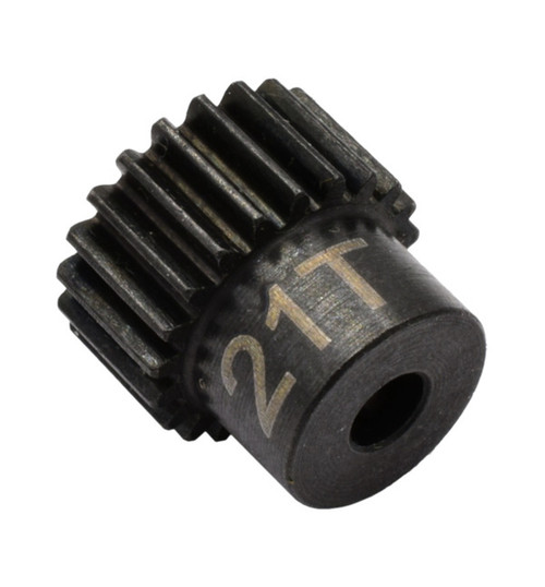 Hot Racing 21t 48p Hardened Steel Pinion Gear 1/8 Bore CSG1821