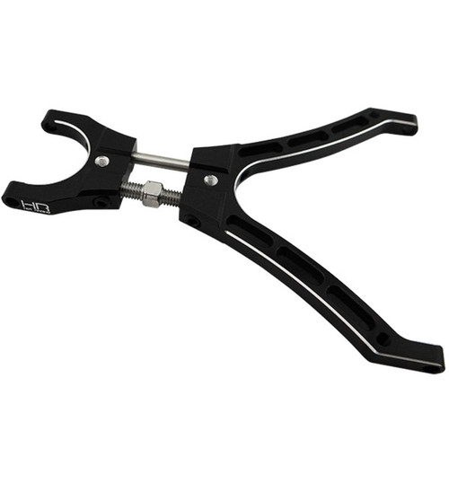 Hot Racing Aluminum Adjustable Front Plow Arm for Kyosho Blizzard KBZ1213A