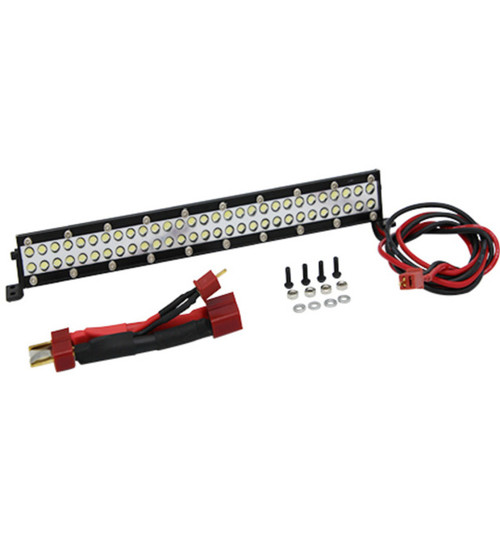 Hot Racing 5 Inch 58 Bright White LED Light Bar with Plug LED585P01