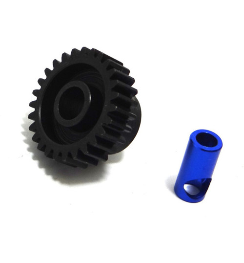 Hot Racing 27t Steel Mod 0.6 Pinion Gear 5mm NSG27M06