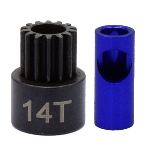 Hot Racing 14t Steel 48p Pinion Gear 5mm or 1/8 NSG814