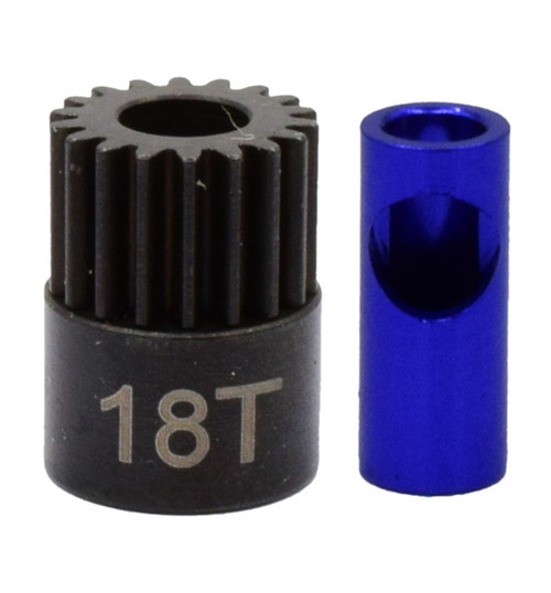 Hot Racing 18t Steel 48p Pinion Gear 5mm or 1/8 NSG818