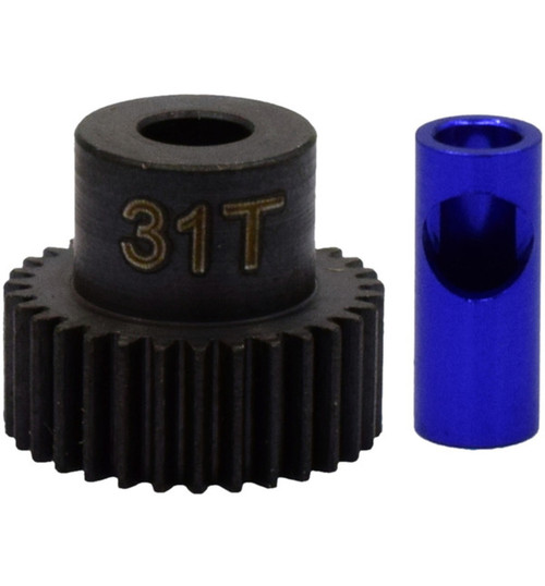 Hot Racing 31t Steel 48p Pinion Gear 5mm & 1/8 NSG831