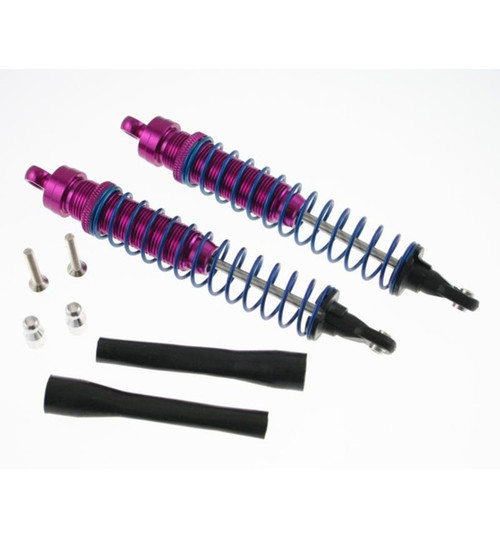 Hot Racing HPI Nitro MT2 Aluminum 107mm Front Threaded Shocks DP10707