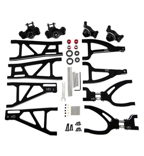 Hot Racing Traxxas E Revo Revo Complete Aluminum Suspension Arm Set RVO546712X01