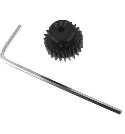 Hot Racing Steel 24 Tooth Pinion Gear Mlst SMLT4824