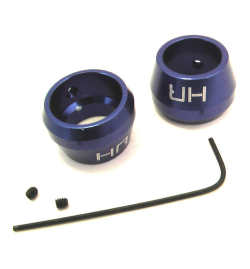 Hot Racing Blue Driveshaft Rings retainers (2) TCR288R06