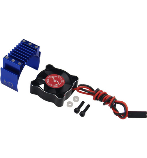 Hot Racing Traxxas 272R Clip-On Motor Heat Sink W/ Aluminum Base Fan TE272RF06