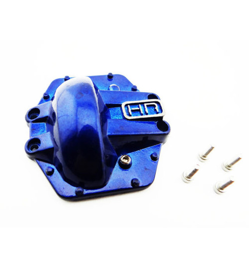 Hot Racing Blue Metal Low Profile Ar60 Diff Cover Axial Smt10 Wraith WRA12CA16