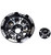 Hot Racing Aluminum 2.2 Beadlock Wheel Covers Axial Ifd (C-Style) (4) BLW22SC01