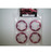 Hot Racing Axial XR10 Red Aluminum Beadlock Rings AXR10R02