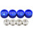 Hot Racing Blue Aluminum M3 Screw Head Caps and Washers (4) CW33706