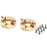 Hot Racing Brass Steering Knuckle Mini Z 4X4 KMC21H
