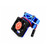 Hot Racing Clip-On Two-Piece Motor Heat Sink W/ Fan (Blue) MH550TE06