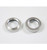Hot Racing-Aluminum 1/10 GTR Shock Spring Adjusters Collars (Silver)(2-RVO156B08