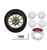 Hot Racing Gunmetal 10-Y Spoke BBS Steering Alum. TX Wheel SW38011