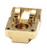 Hot Racing Axial SCX24 Brass Diff Cover w/ Stainless Steel Skid Plate SXTF12CP