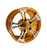 Hot Racing 1.9 Aluminum Truck Wheels Gold 12mm Hex TCC19W04