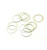 Hot Racing 6x7x0.1mm Steel Shims (10) W6X