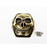 Hot Racing-Metal Skull Ar60 Diff Cover (Antique Gold) - Yeti Wraith Ax-WRA12CT14