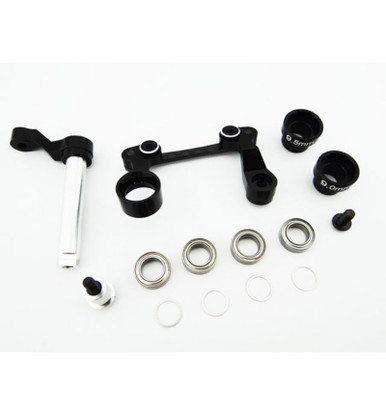 Yeah Racing Kit Bracci Lunghi Anteriori In Alluminio BLU Per Tamiya WR02-WR02G E GF01 - [TAWR-001BU - Foto 6