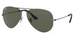 Ray-Ban Eyeglasses RB3025 AVIATOR LARGE METAL SAND TRANSPARENT GREY/919031