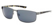 Timberland Eyeglasses TB9035 matte gunmetal / smoke polarized/09D