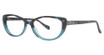 Leon Max Eyeglasses Leon Max 4010 Teal Tort Fade/165