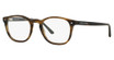 Giorgio Armani Eyeglasses AR7074 STRIPED MATTE DARK BROWN/5405