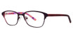 Genevieve Paris Design Eyeglasses Enthrall plum