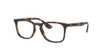 Ray-Ban Rx Eyeglasses RX7074 RUBBER HAVANA/5365