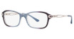 Sferoflex Eyeglasses SF1557B IVORY GRADIENT VIOLET/C635