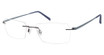 Titanium Eyeglasses CH 10973 Navy/NV