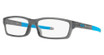 Oakley Frame Eyeglasses OX8111 CROSSLINK YOUTH (A) POLISHED GREY SMOKE/811102