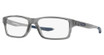 Oakley Youth Eyeglasses OY8002 CROSSLINK XS POLISHED GREY SMOKE/800202