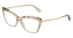 DOLCE & GABBANA Eyeglasses DG5025 TRANSPARENT CAMEL/3432
