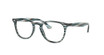 Ray-Ban Rx Eyeglasses RX7159 BLUE GREY STRIPED/5750