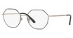 Vogue® Eyeglasses VO4094 TOP BLACK/MATTE SILVER/323