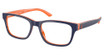 Ralph Lauren Children Eyeglasses PP8534 SHINY BLUE ON ORANGE/6144